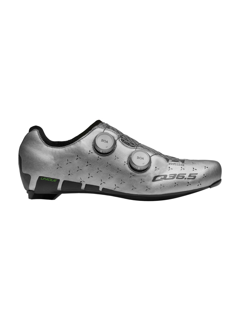Unique Road Cycling Shoe Q36.5 Silver